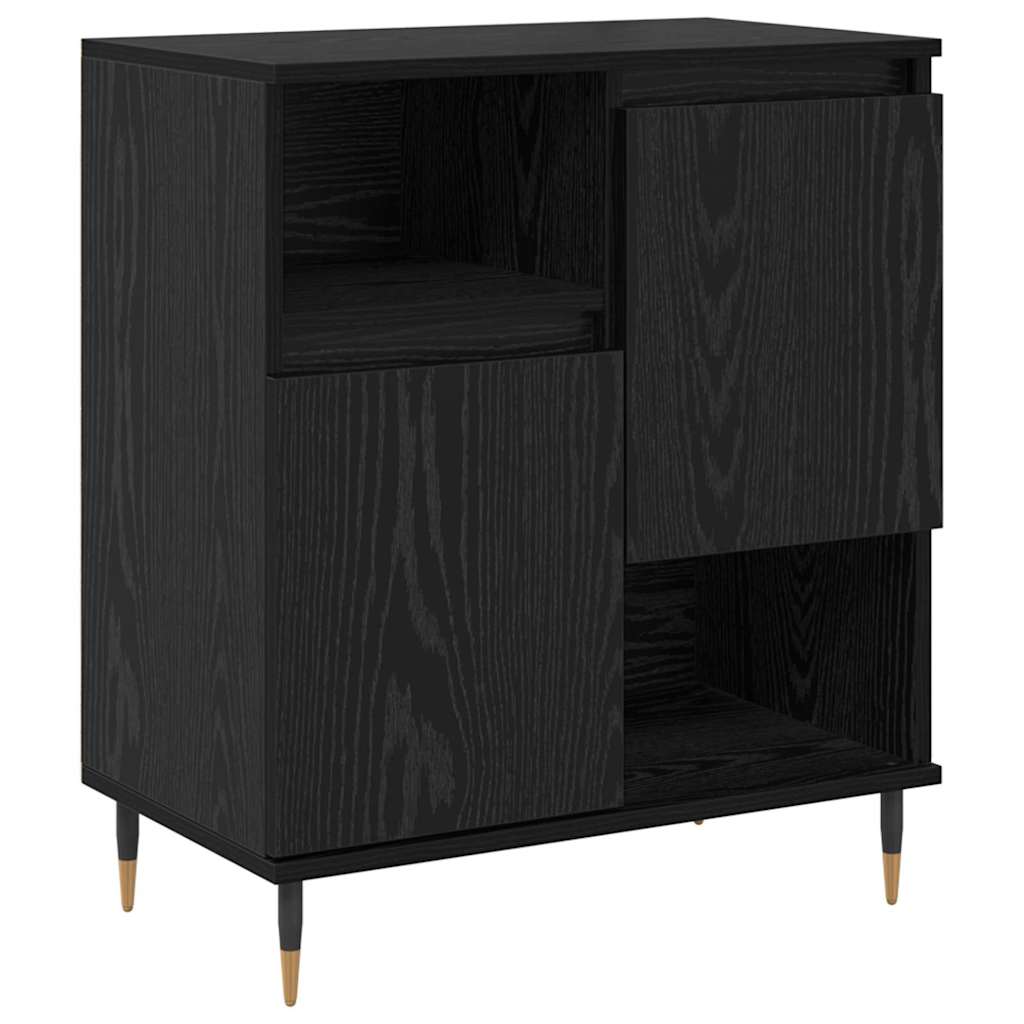 Sideboard Black Oak 60 x 35 x 70 cm