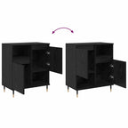 Sideboard Black Oak 60 x 35 x 70 cm