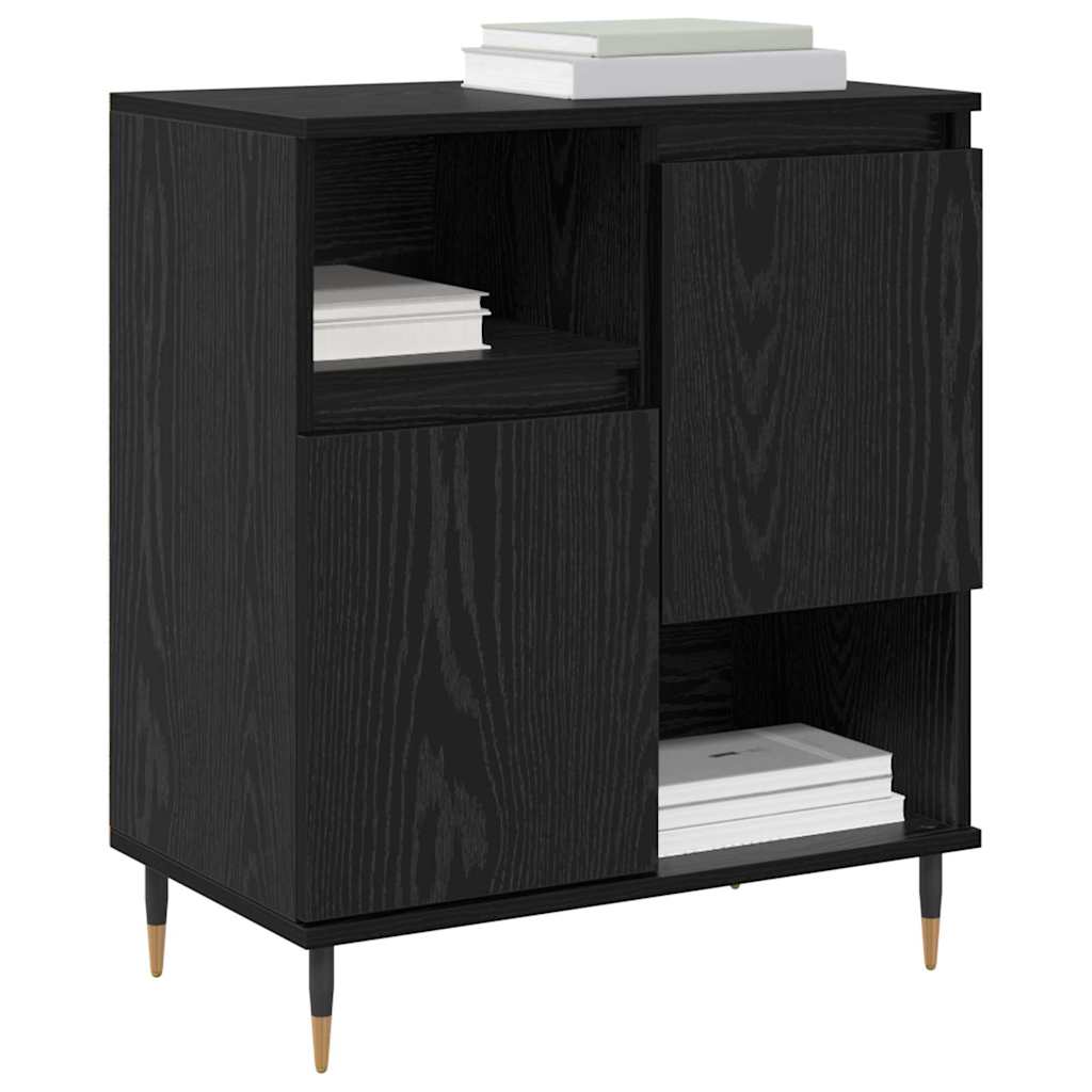 Sideboard Black Oak 60 x 35 x 70 cm
