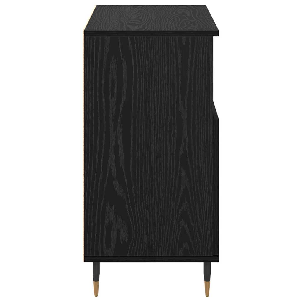 Sideboard Black Oak 60 x 35 x 70 cm