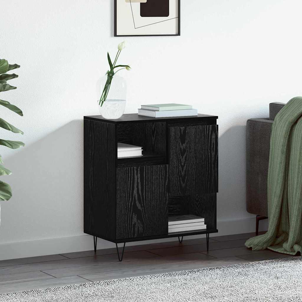 Sideboard Black Oak 60 x 35 x 70 cm