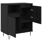 Sideboard Black Oak 60 x 35 x 70 cm