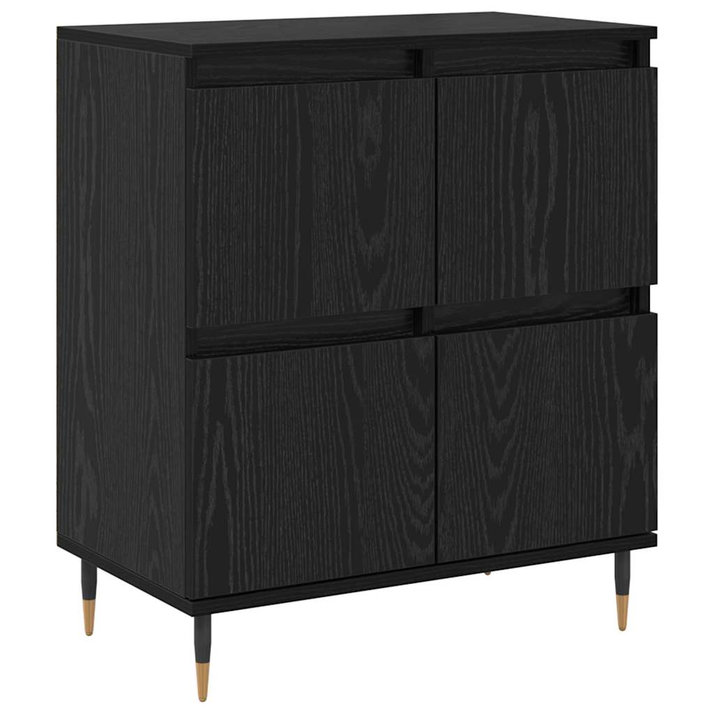 Sideboard Black Oak 60 x 35 x 70 cm