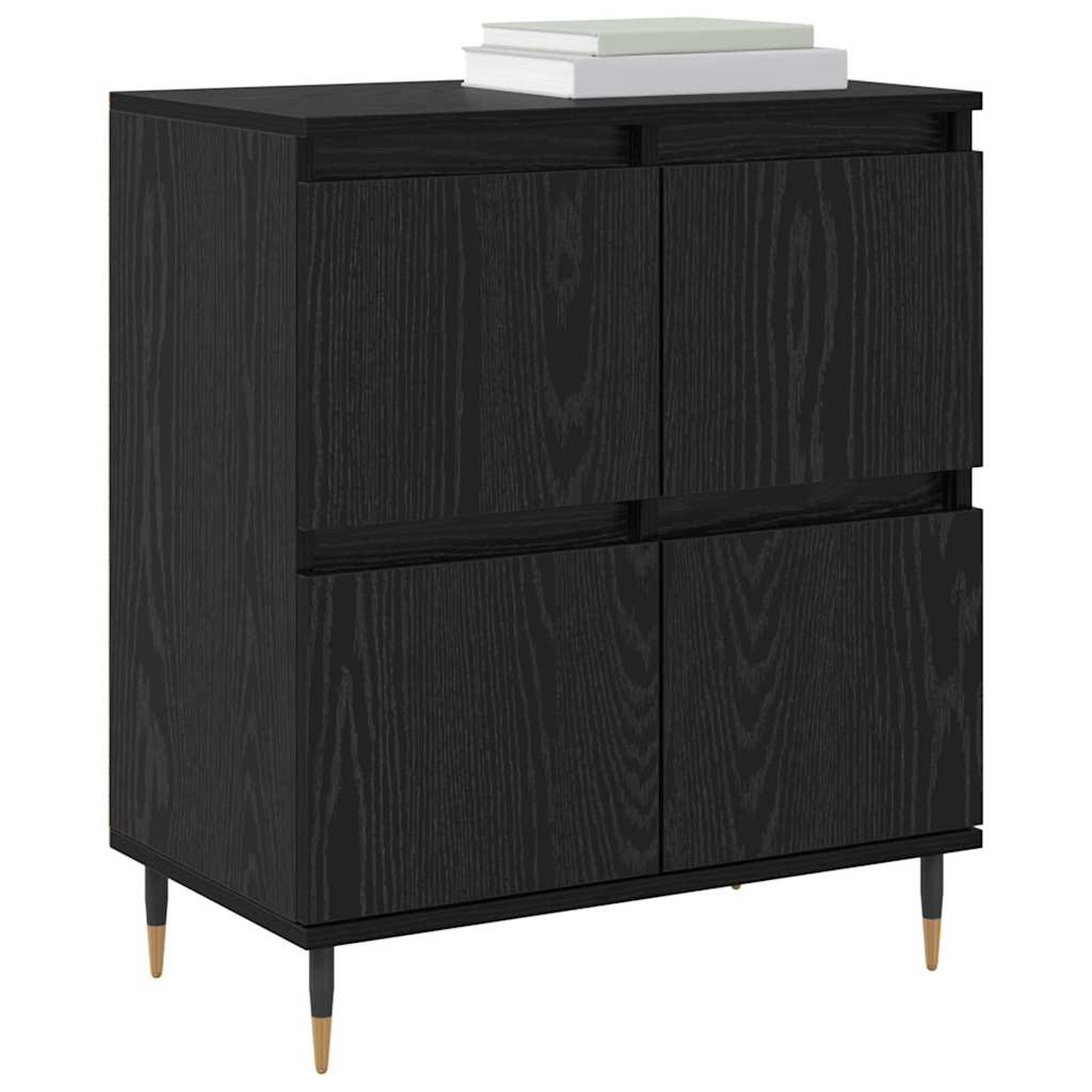 Sideboard Black Oak 60 x 35 x 70 cm