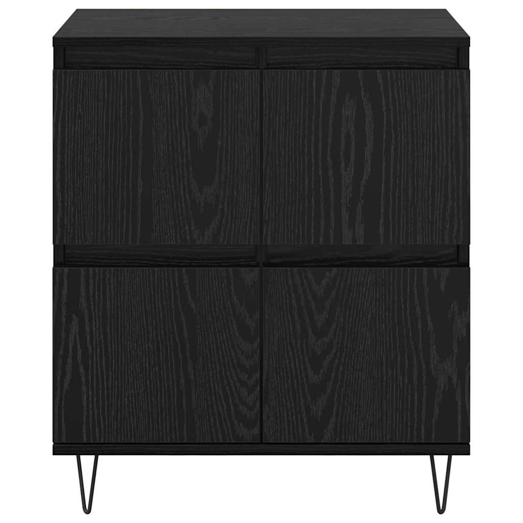 Sideboard Black Oak 60 x 35 x 70 cm