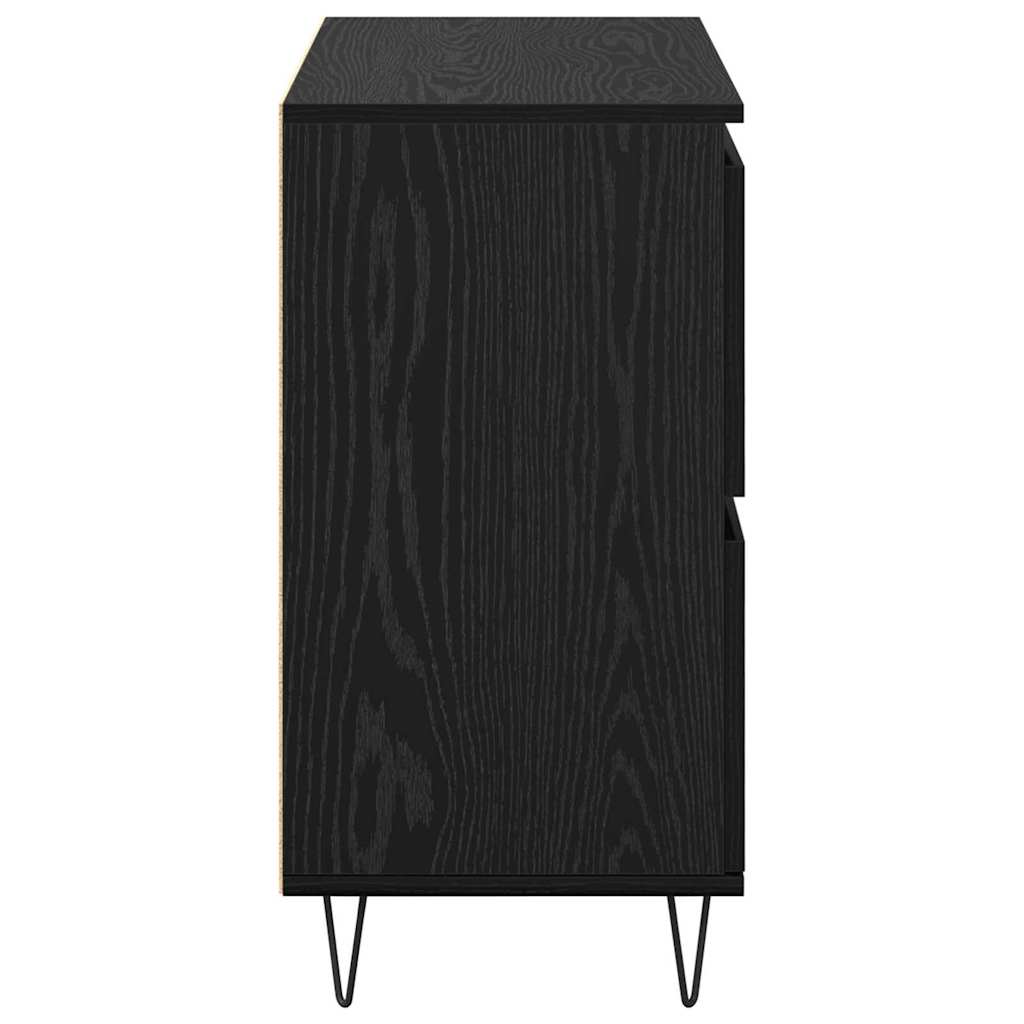 Sideboard Black Oak 60 x 35 x 70 cm