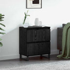 Sideboard Black Oak 60 x 35 x 70 cm