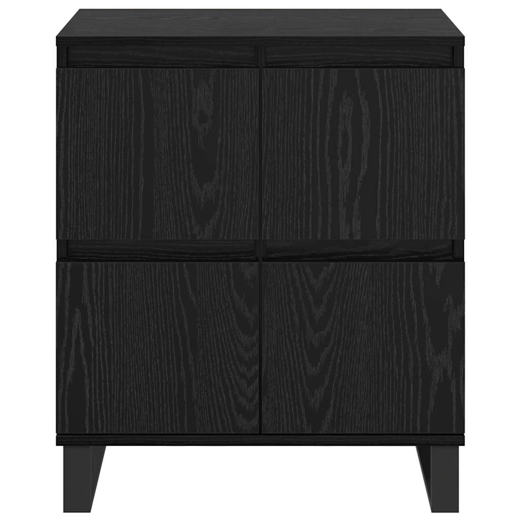 Sideboard Black Oak 60 x 35 x 70 cm