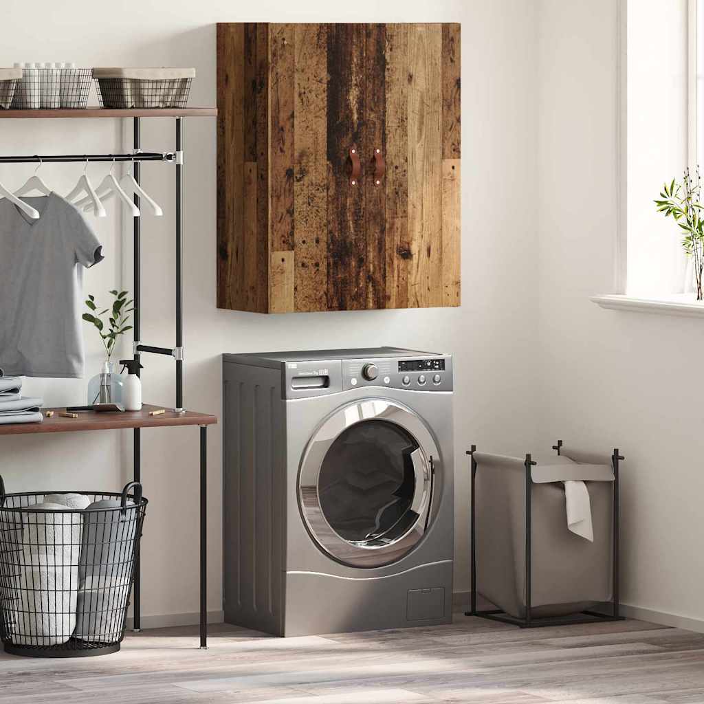 Wall Cabinet Old Wood 69.5 x 34 x 90 cm Engineered Wood