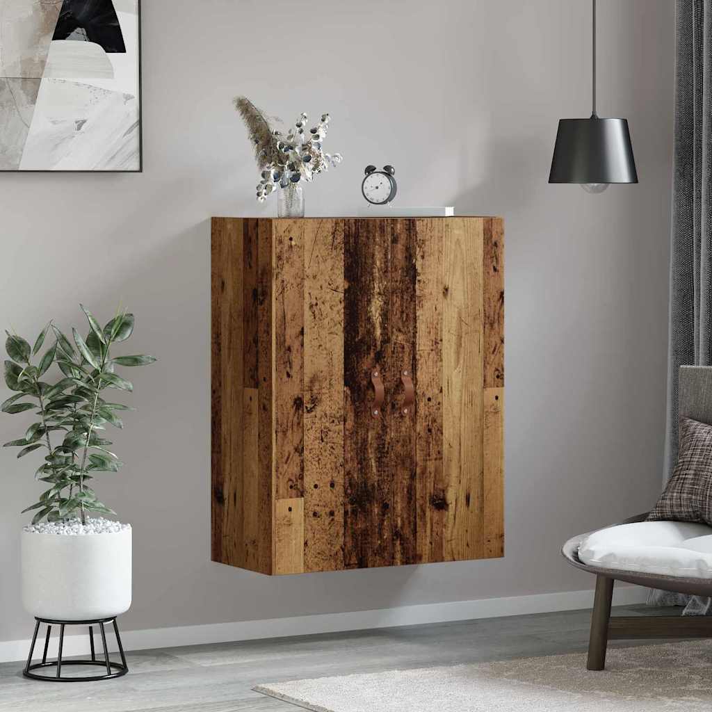 Wall Cabinet Old Wood 69.5 x 34 x 90 cm Engineered Wood