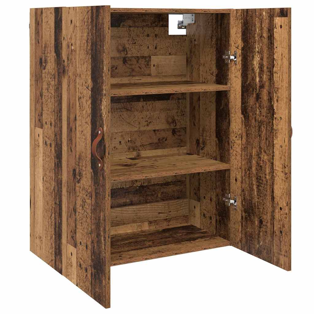 Wall Cabinet Old Wood 69.5 x 34 x 90 cm Engineered Wood
