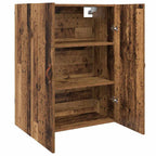 Wall Cabinet Old Wood 69.5 x 34 x 90 cm Engineered Wood