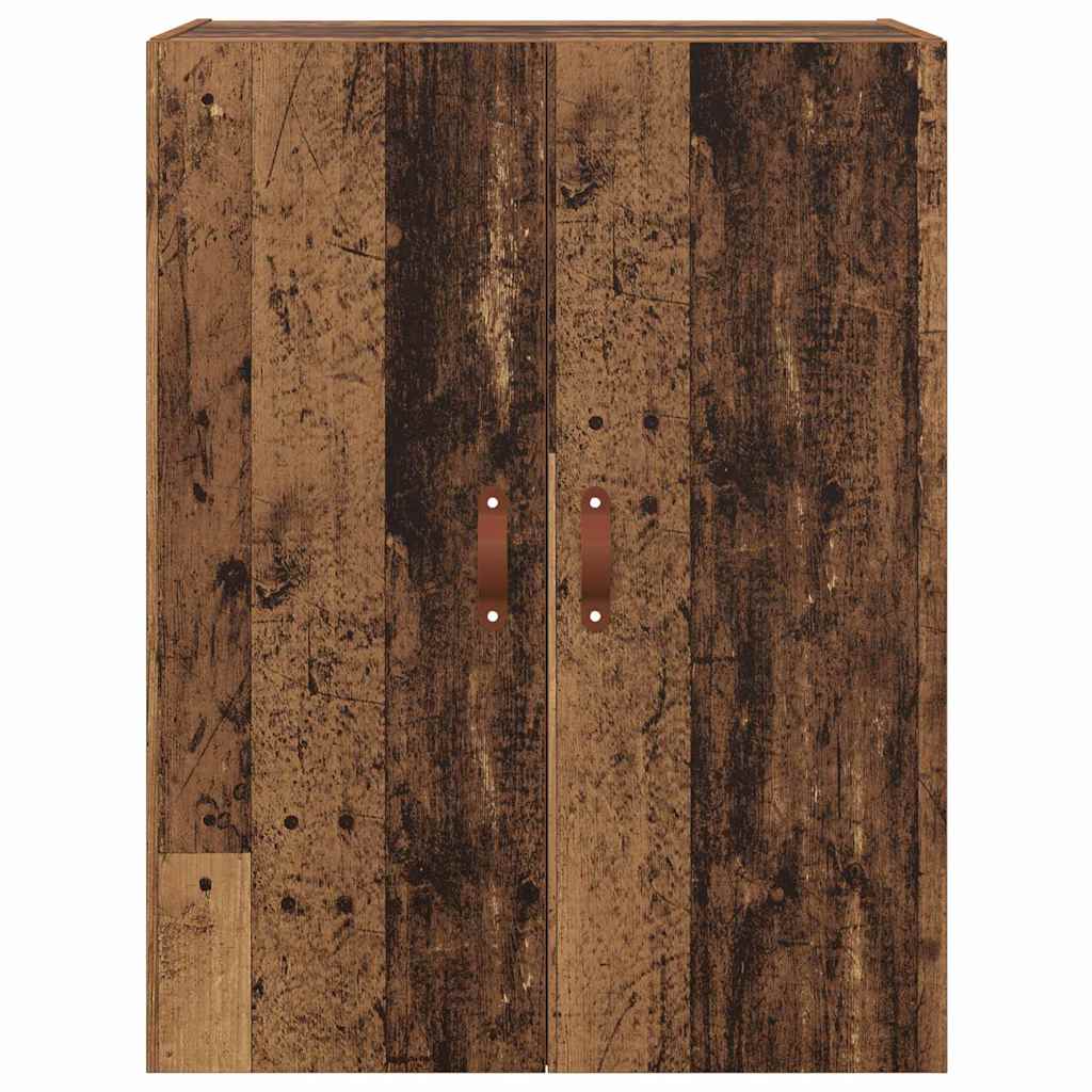 Wall Cabinet Old Wood 69.5 x 34 x 90 cm Engineered Wood