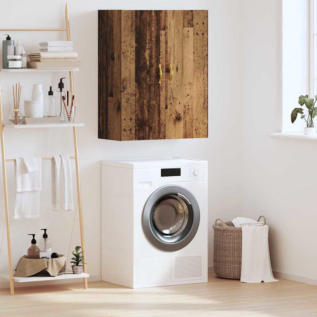 Wall Cabinet Old Wood 69.5 x 34 x 90 cm Engineered Wood