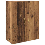 Wall Cabinet Old Wood 69.5 x 34 x 90 cm Engineered Wood