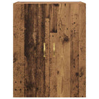 Wall Cabinet Old Wood 69.5 x 34 x 90 cm Engineered Wood