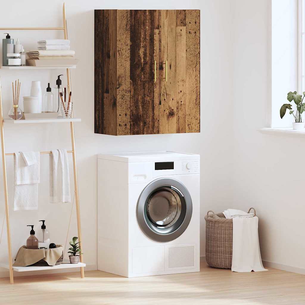 Wall Cabinet Old Wood 69.5 x 34 x 90 cm Engineered Wood