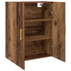 Wall Cabinet Old Wood 69.5 x 34 x 90 cm Engineered Wood