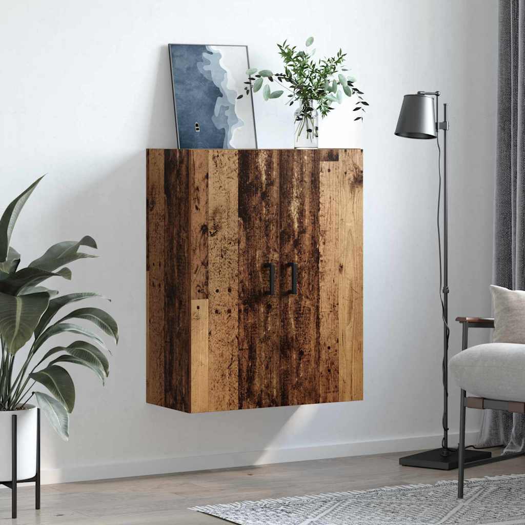 Wall Cabinet Old Wood 69.5 x 34 x 90 cm Engineered Wood