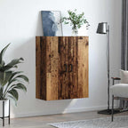 Wall Cabinet Old Wood 69.5 x 34 x 90 cm Engineered Wood
