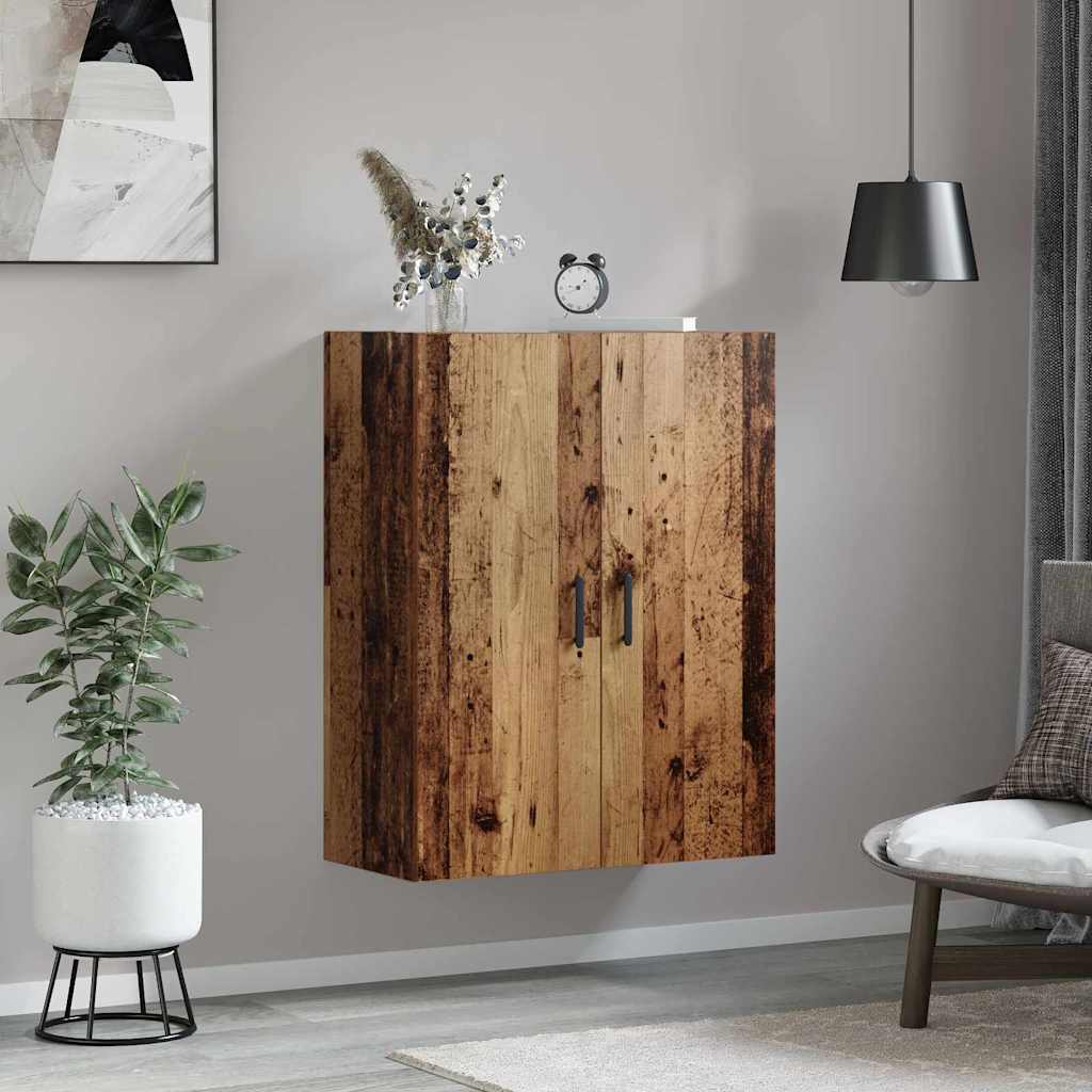 Wall Cabinet Old Wood 69.5 x 34 x 90 cm Engineered Wood