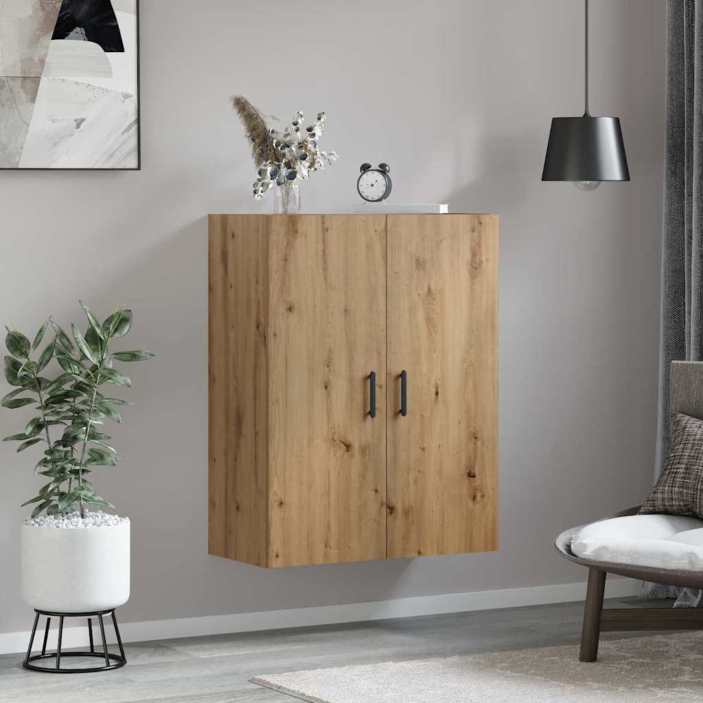 Wall Mounted Cabinet Artisan oak 69.5 x 34 x 90 cm