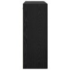 Wall Mounted Cabinet Black oak 69.5 x 34 x 90 cm