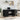 Desk with Shelf Black oak 140 x 50 x 75 cm Engineered wood