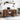 Desk with Shelf Old wood 140 x 50 x 75 cm Engineered wood