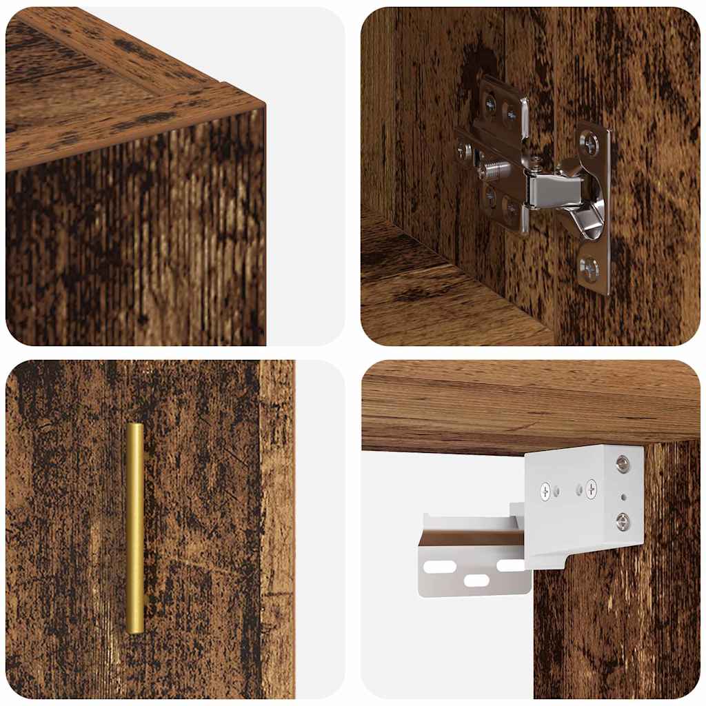 Wall Cabinet Old wood 60 x 31 x 70 cm Engineered wood