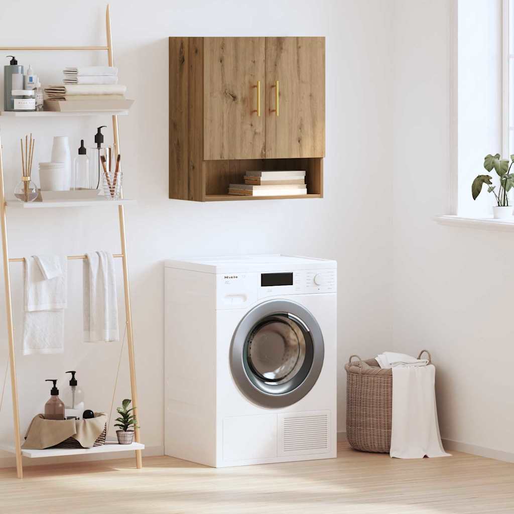 Wall Cabinet Artisan oak 60 x 31 x 70 cm Engineered wood