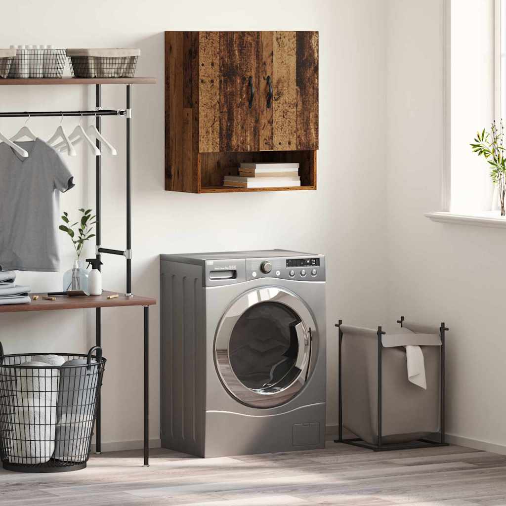 Wall-Mounted Cabinet Old Wood 60 x 31 x 70 cm Engineered Wood