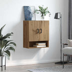 Wall Cabinet Artisan oak 60 x 31 x 70 cm Engineered wood