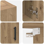 Wall-Mounted Cabinet Wall-mounted Artisan Oak 60 x 31 x 70 cm