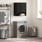 Wall-Mounted Cabinet Black Oak 60 x 31 x 70 cm Engineered Wood