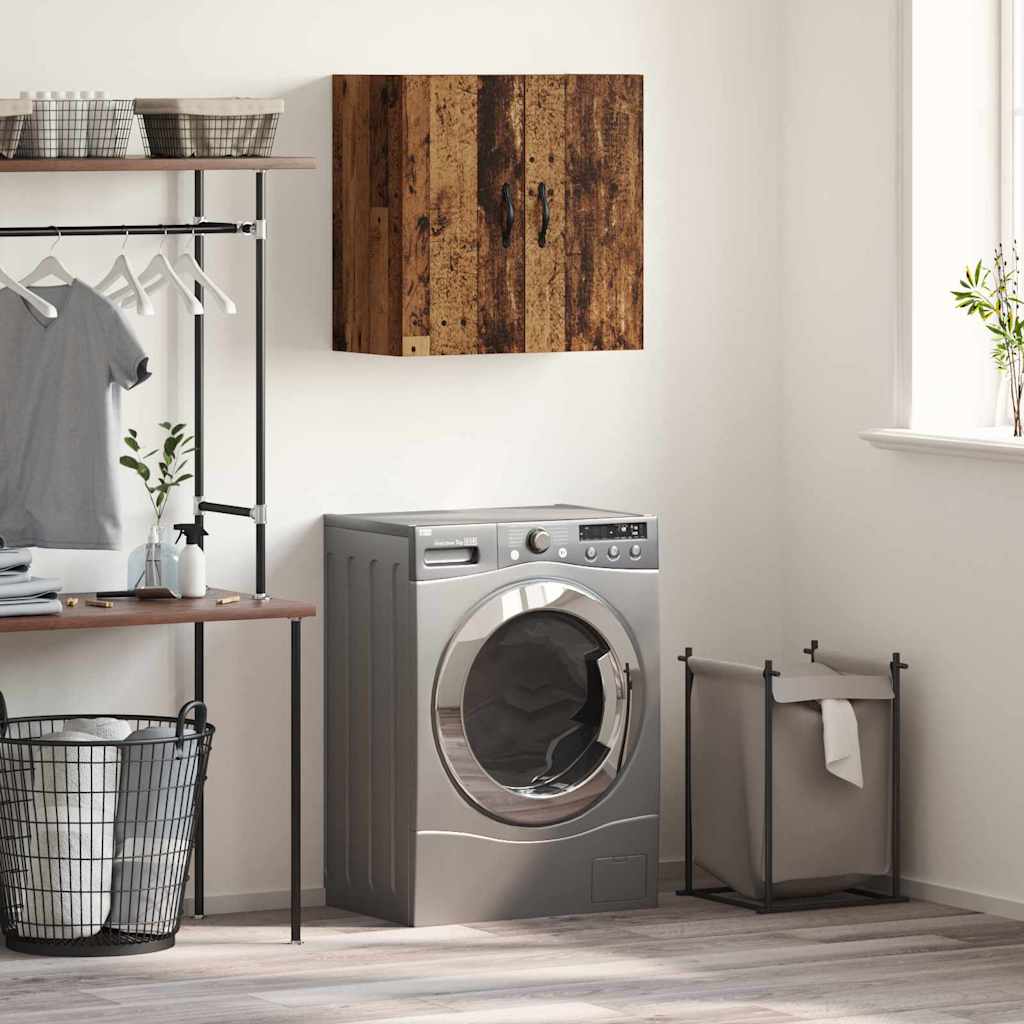 Wall-Mounted Cabinet Old Wood 60 x 31 x 60 cm Engineered Wood