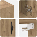 Wall-Mounted Cabinet Wall-mounted Artisan Oak 60 x 31 x 60 cm