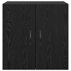 Wall-Mounted Cabinet Black Oak 60 x 31 x 60 cm Engineered Wood
