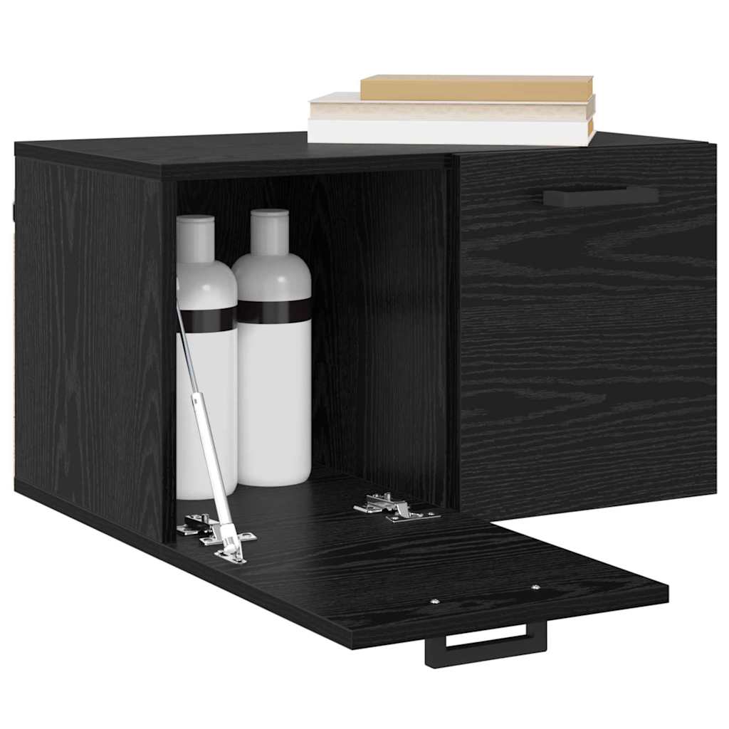 Wall-Mounted Cabinet Wall-mounted Black Oak 60 x 36.5 x 35 cm