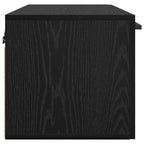 Wall-Mounted Cabinet Wall-mounted Black Oak 60 x 36.5 x 35 cm