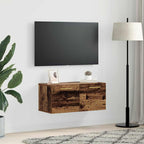 Wall Cabinet Old wood 80 x 36.5 x 35 cm Engineered wood