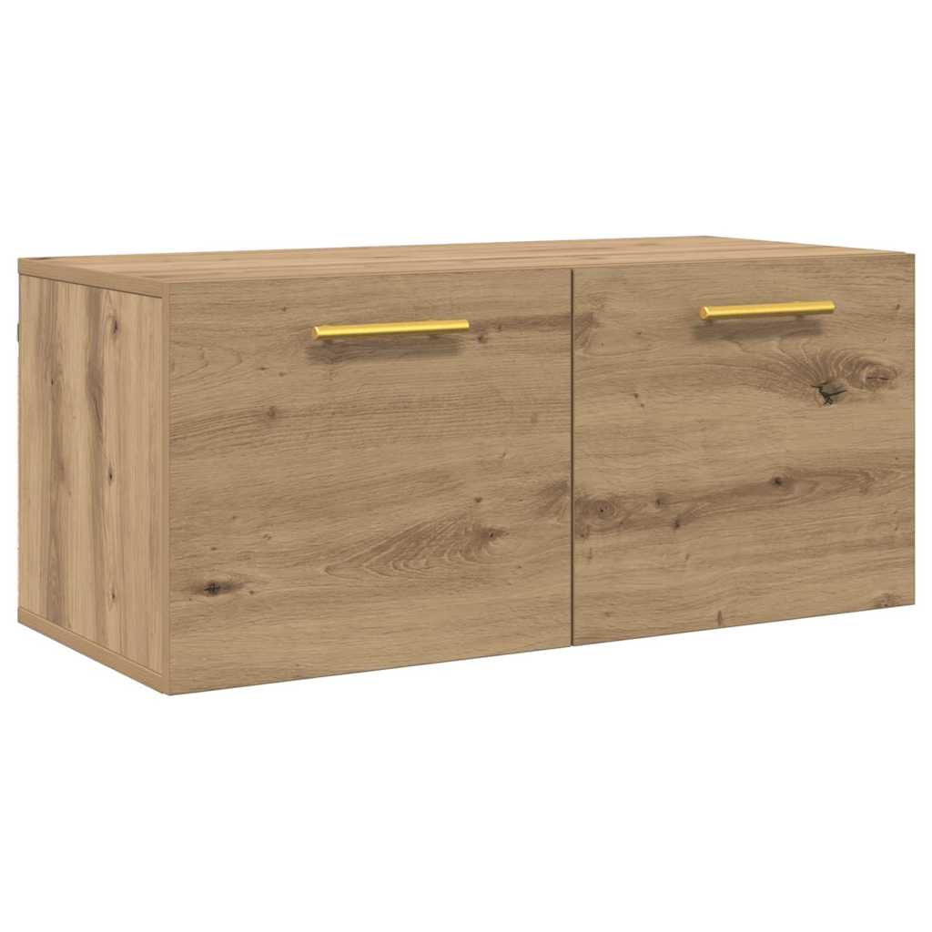 Wall Cabinet Artisan oak 80 x 36.5 x 35 cm Engineered wood