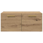 Wall Cabinet Artisan oak 80 x 36.5 x 35 cm Engineered wood