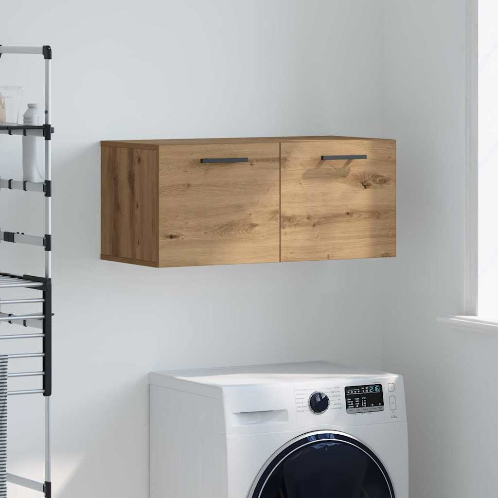 Wall Cabinet Artisan oak 80 x 36.5 x 35 cm Engineered wood