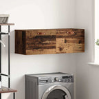 Wall-Mounted Cabinet Wall-mounted Old Wood 100 x 36.5 x 35 cm