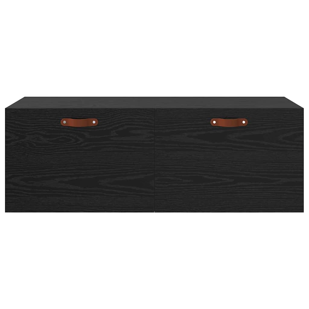 Wall-Mounted Cabinet Wall-mounted Black Oak 100 x 36.5 x 35 cm