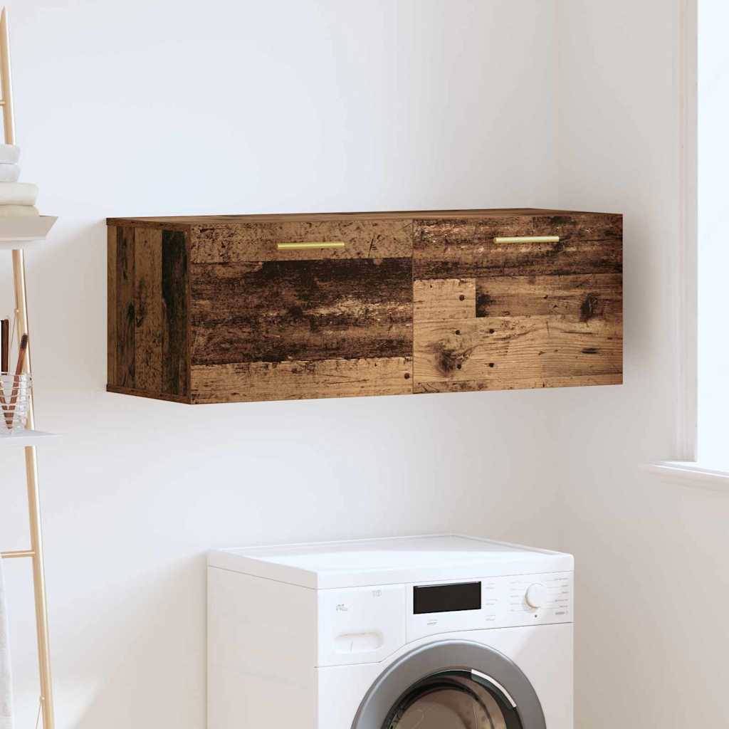 Wall Cabinet Old wood 100 x 36.5 x 35 cm Engineered wood