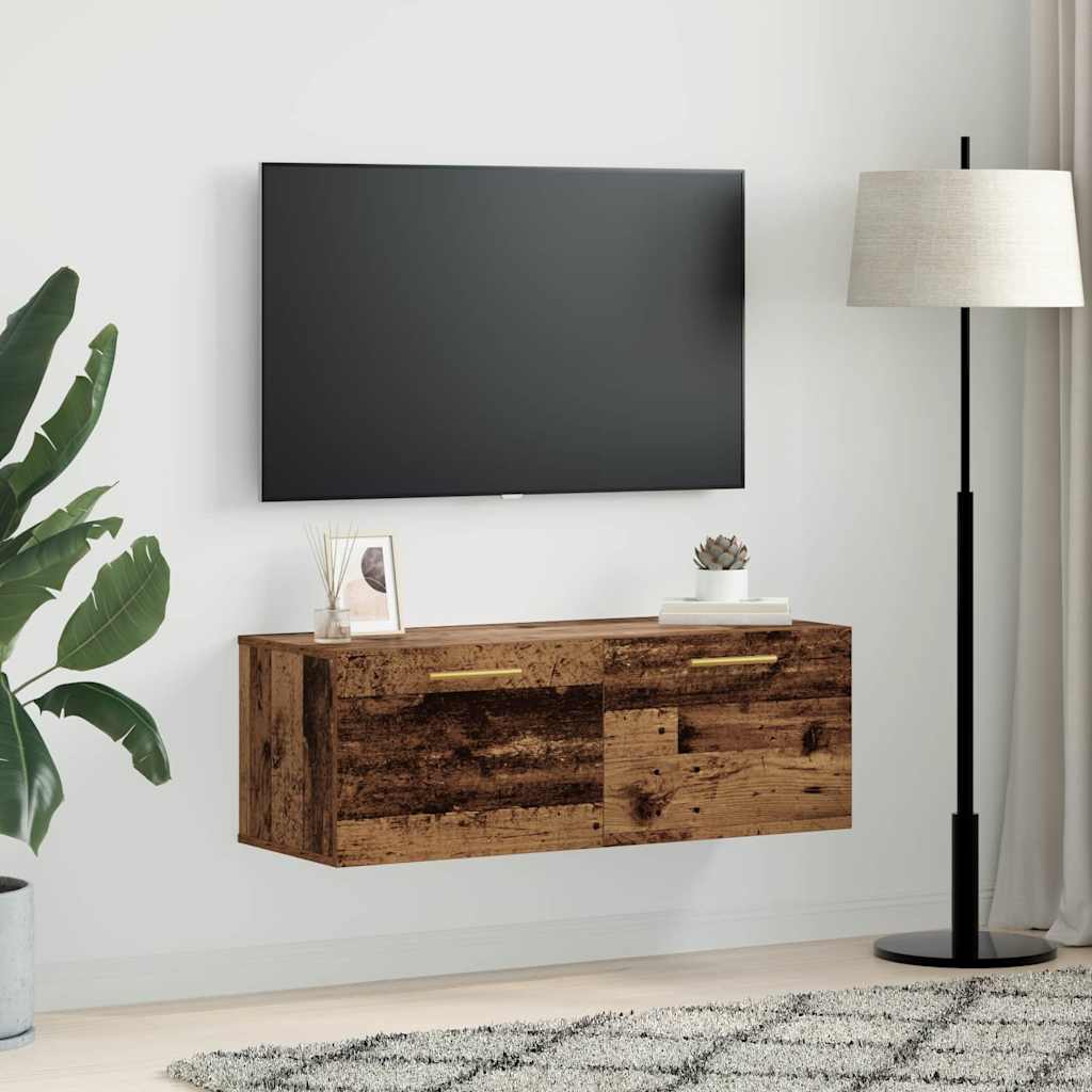 Wall Cabinet Old wood 100 x 36.5 x 35 cm Engineered wood