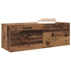 Wall-Mounted Cabinet Wall-mounted Old Wood 100 x 36.5 x 35 cm