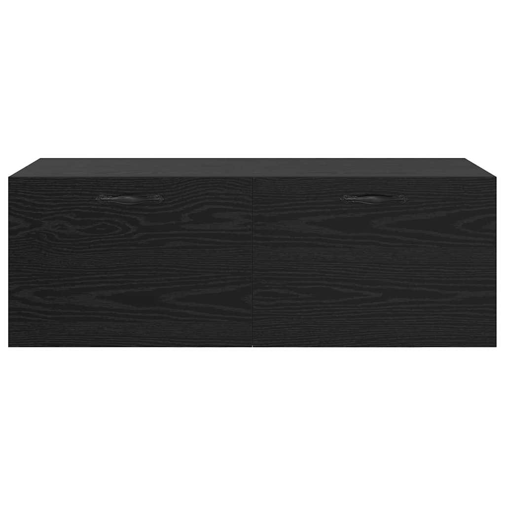 Wall-Mounted Cabinet Wall-mounted Black Oak 100 x 36.5 x 35 cm